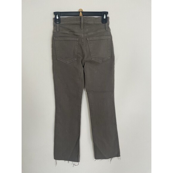 Madewell Kick Out Crop Pants in Garment-Dyed NWT Size 23 - Picture 8 of 8